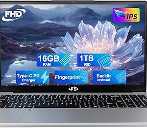 Portátil IPS FHD de 15.6 pulgadas